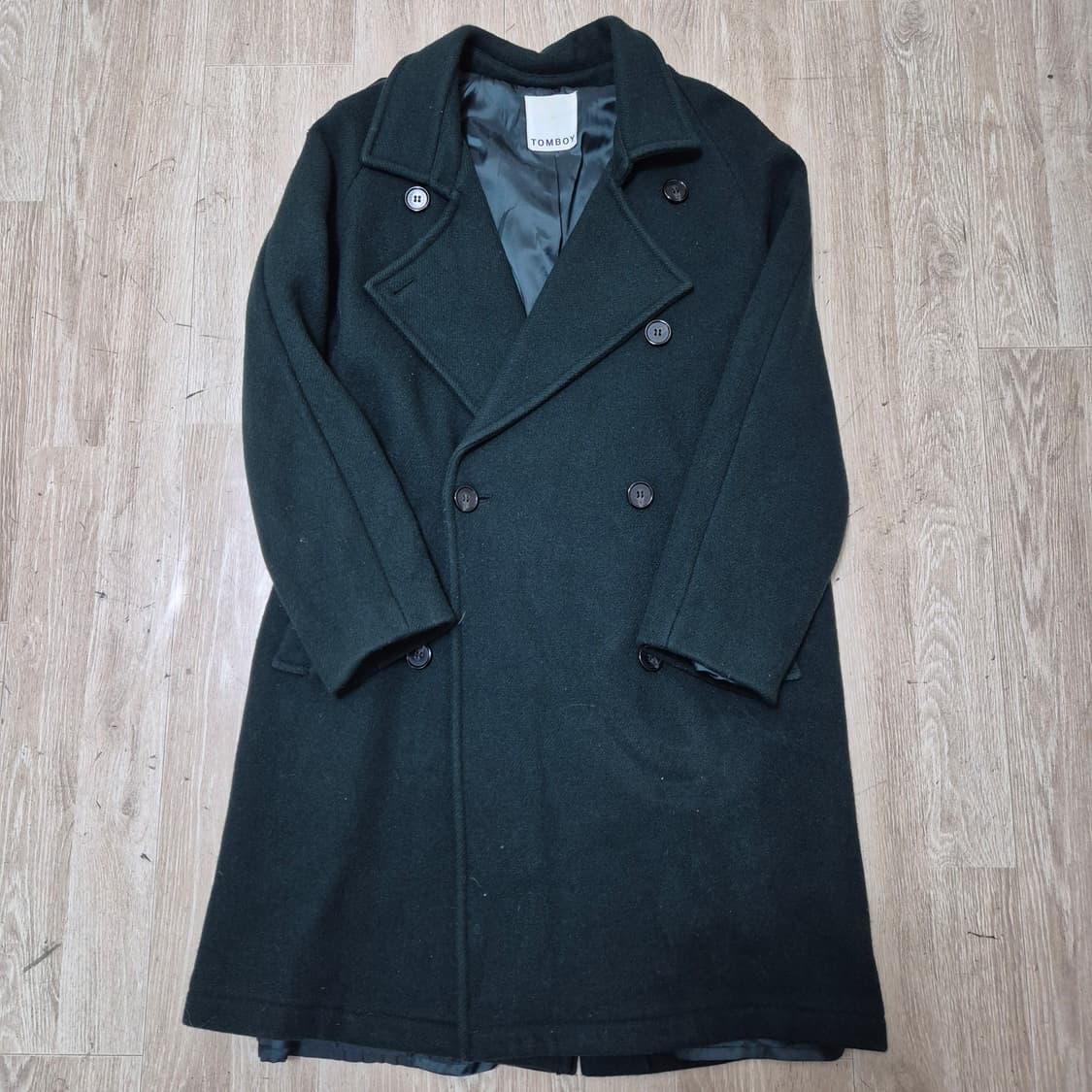 스튜디오 톰보이 여성 모직 더블 코트 55-66 상품이미지1