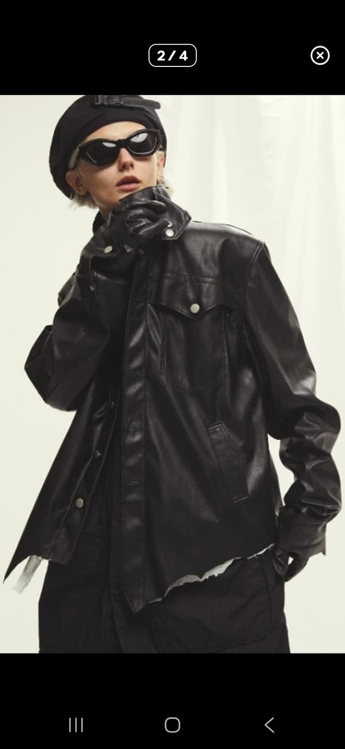 우마미즘 가죽자켓 m 상품이미지3