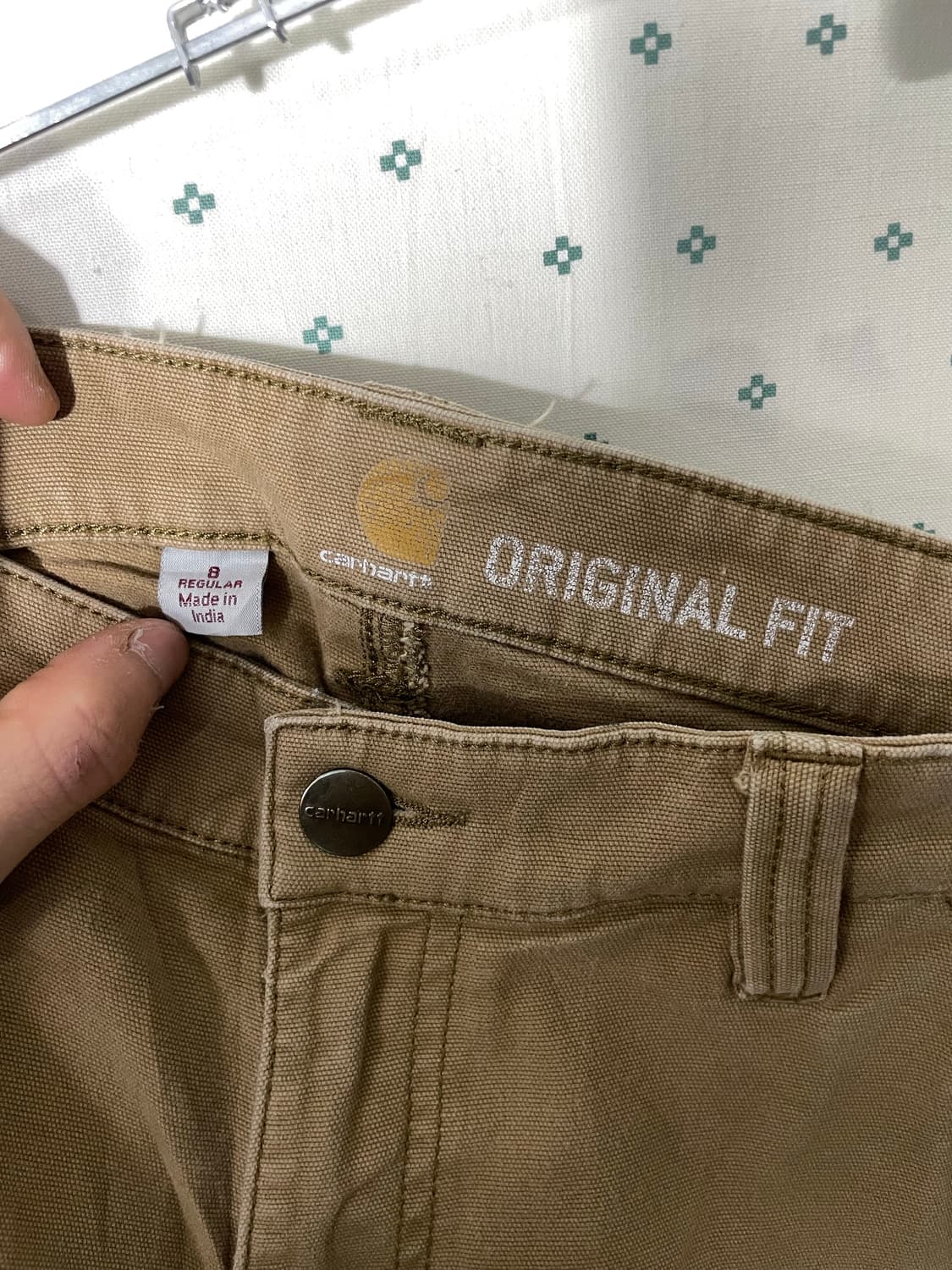 칼하트 싱글니 카펜터 33 오리지널핏 상품이미지6