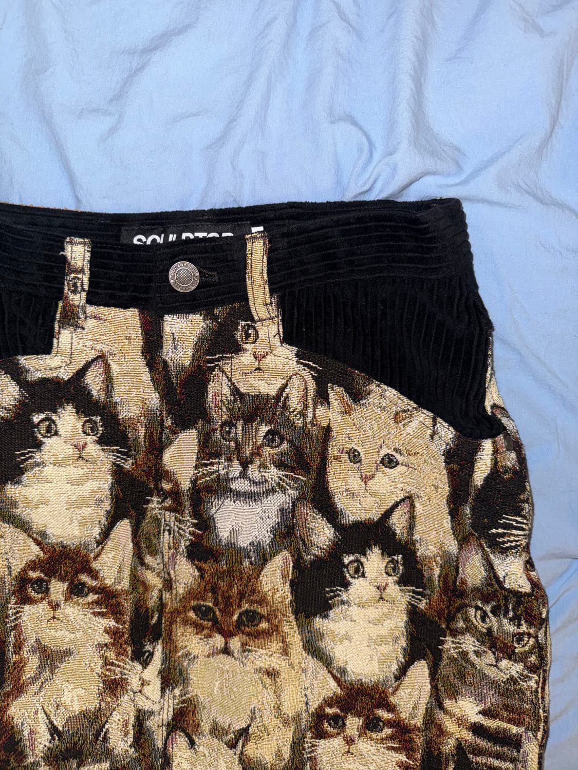 스컬프터 퍼리프렌즈 고양이 치마 y2k m사이즈 상품이미지3