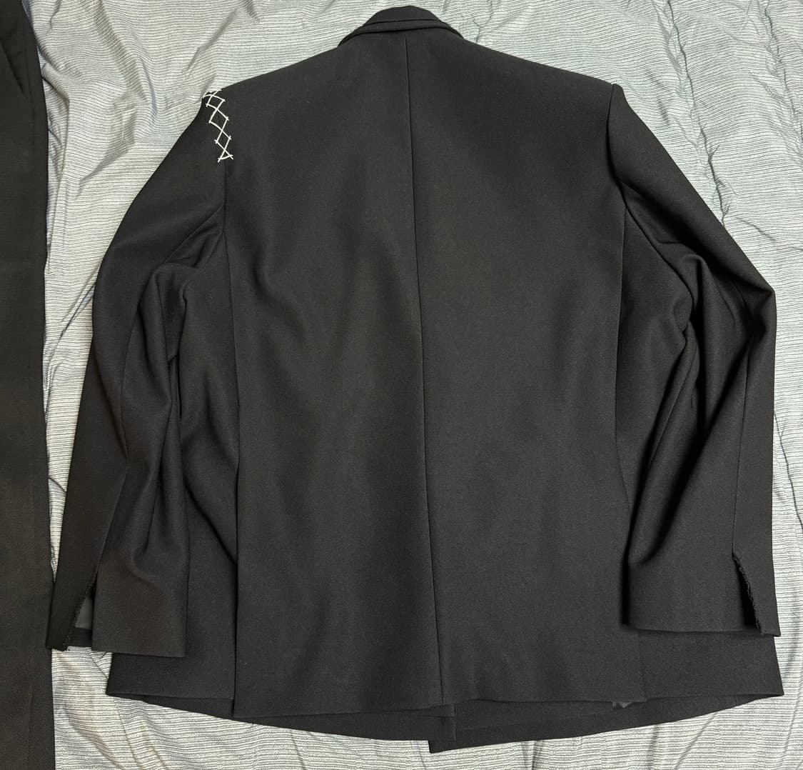 준느 /J20 IX자수 블레이저, P10RE 플레어 슬랙스 셋업/M, M 상품이미지4