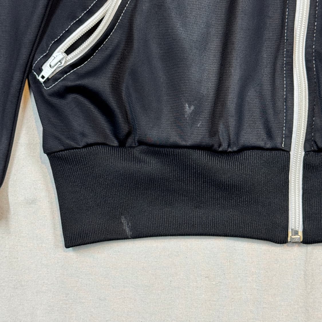 95) 아디다스 파이어버드 삼선 클럽 져지 트랙탑 집업 블랙 상품이미지4