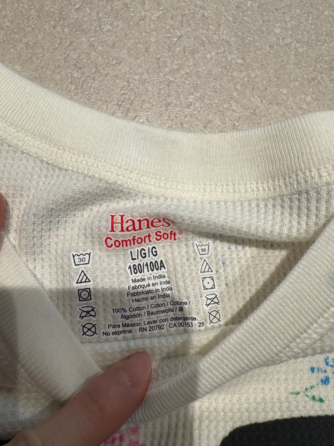 슈프림 헤인즈 롱슬리브 상품이미지2