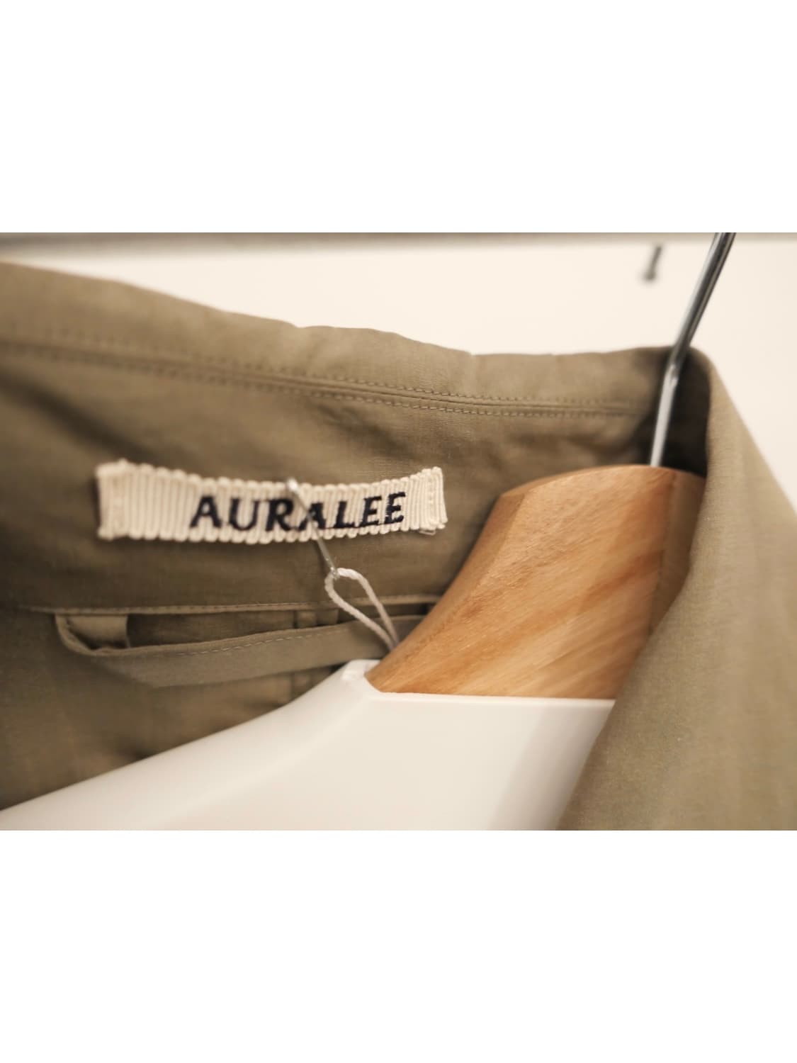 오라리 핑스 샴브레이 코트 상품이미지5