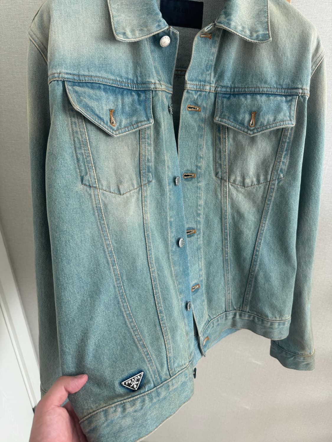 23SS Prada Denim Jacket 상품이미지5