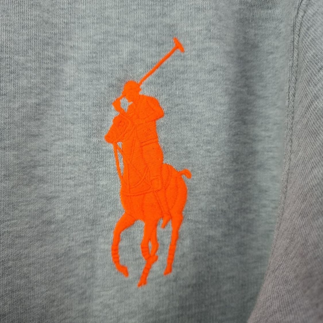 [폴로 랄프로렌] 빅포니 로고 후드티 그레이 M19917 상품이미지7