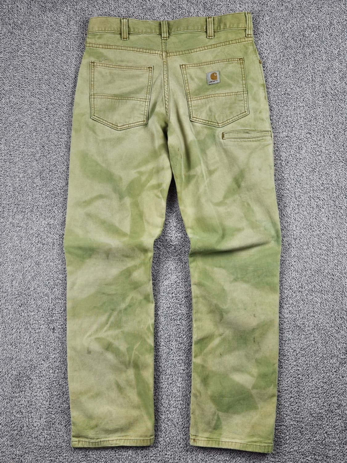 칼하트 카펜터 다잉 워시드 커스텀 워크팬츠 (32 X 32) / 9987 상품이미지4