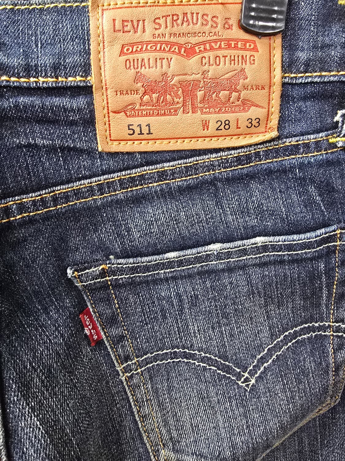 리바이스 511 데님 청바지 (1275) 상품이미지3