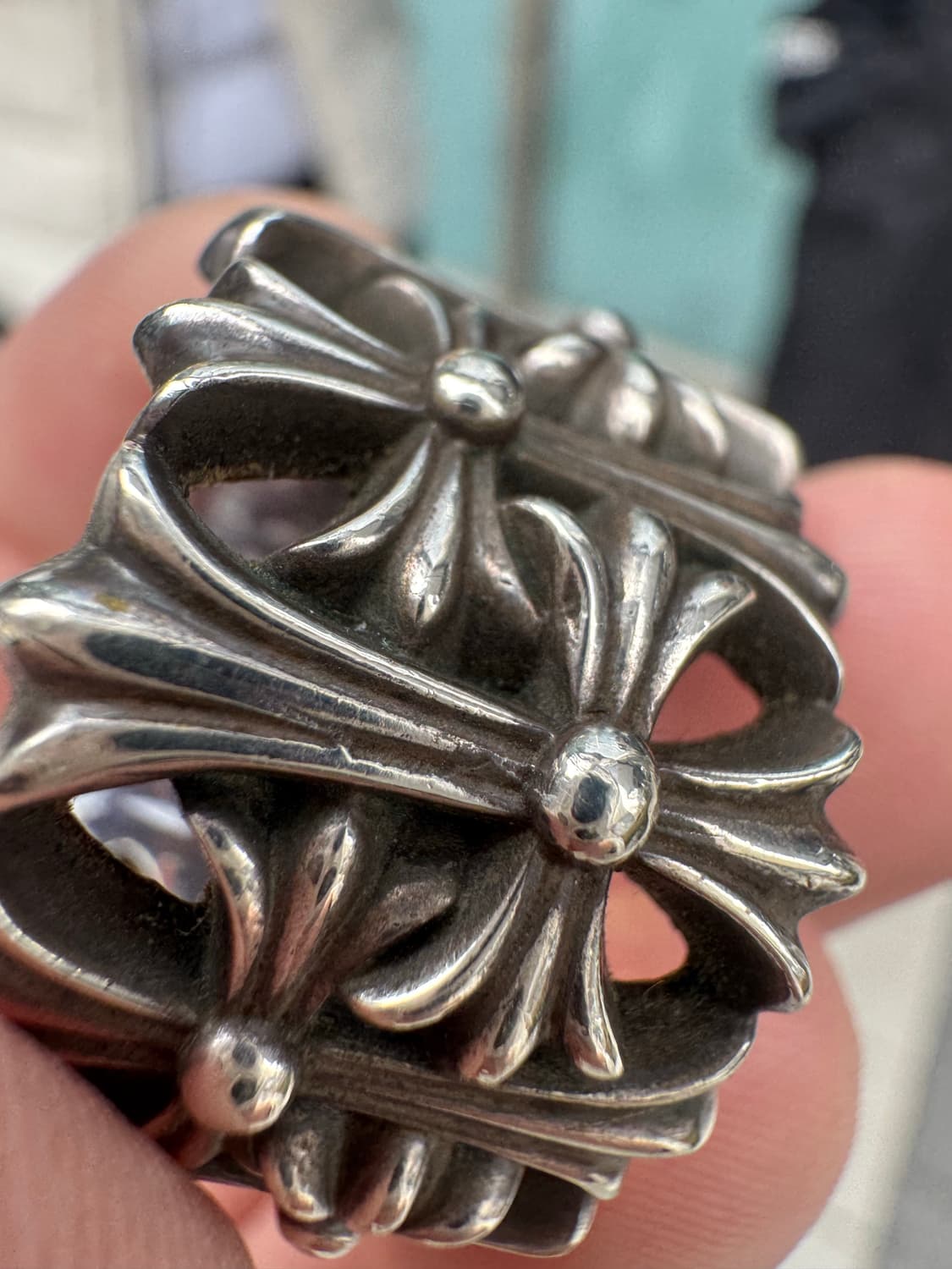 정품 크롬하츠 세메터리링 us9 상품이미지4