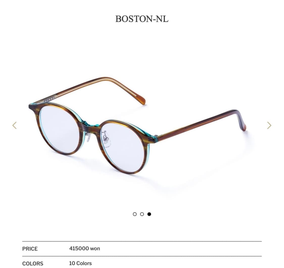 하쿠산메가네 백산안경 Boston-NL 상품이미지5