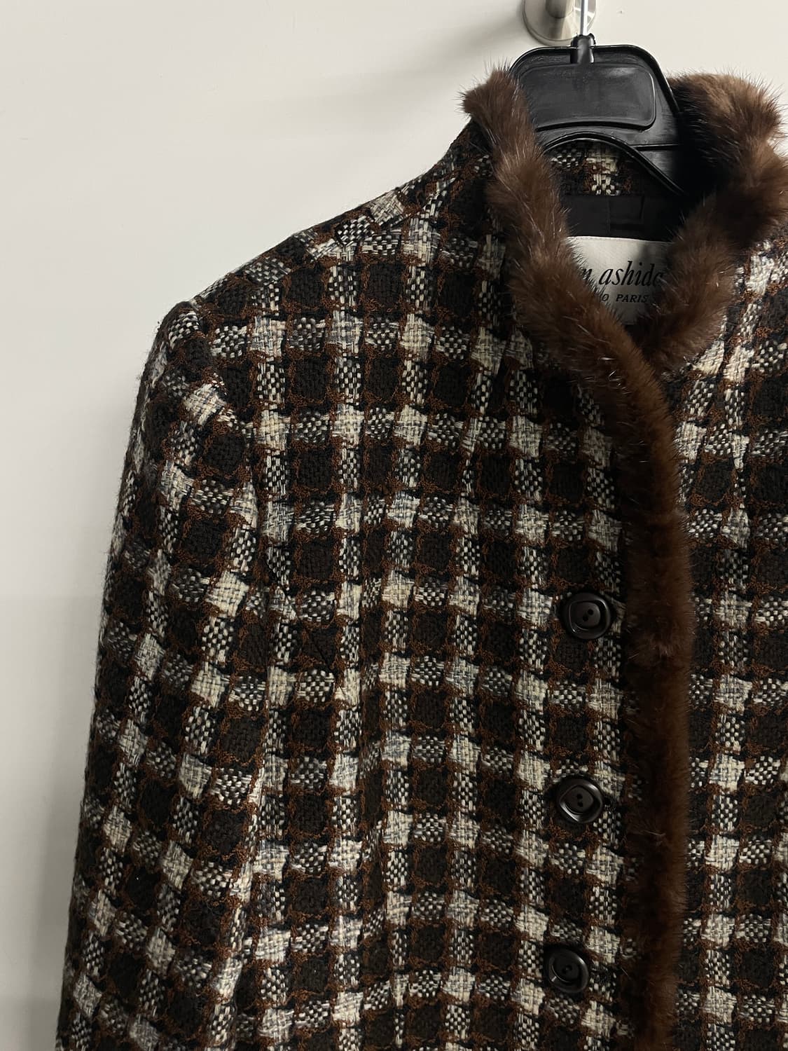 준아시다 밍크 양모 자켓 상품이미지3