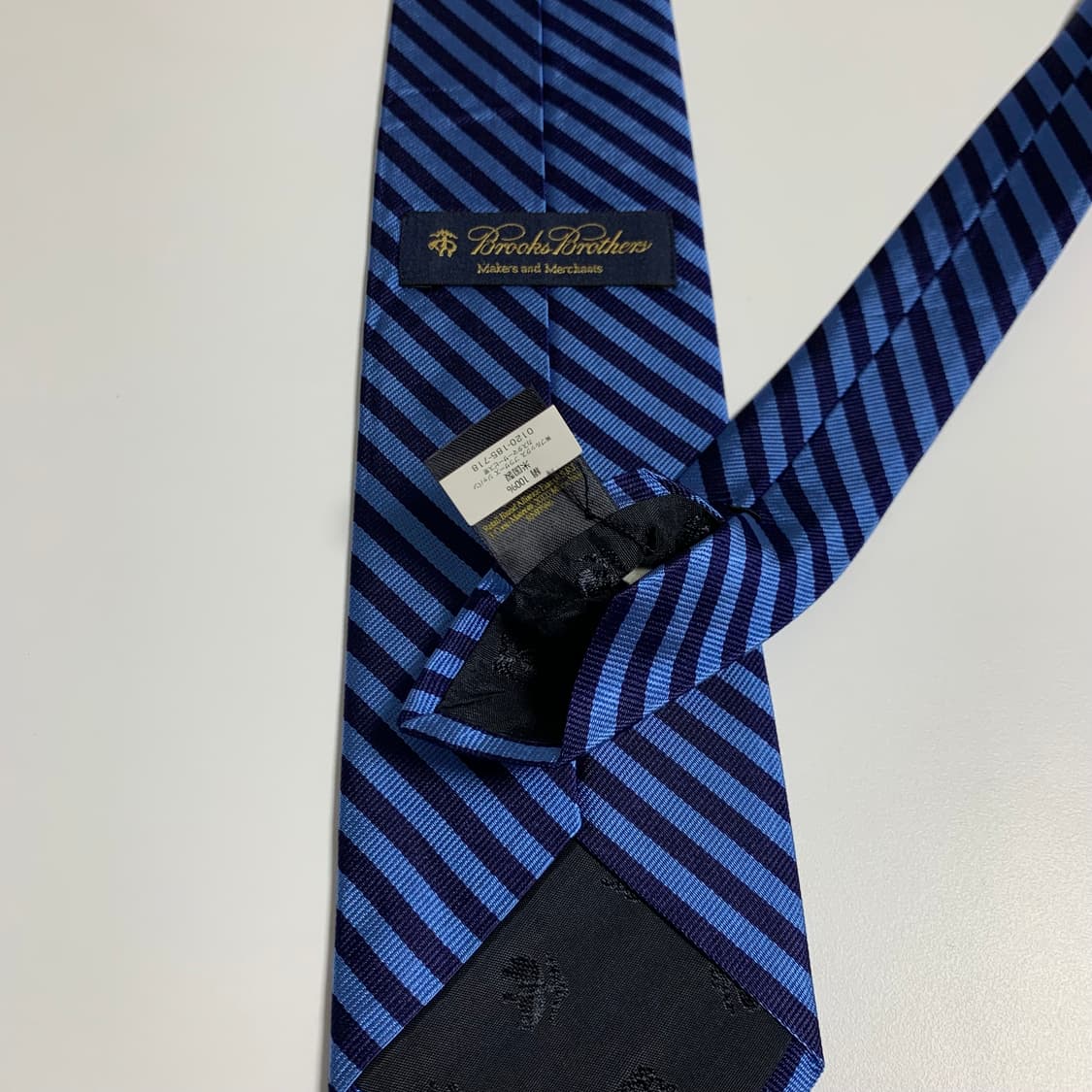 브룩스브라더스 스트라이프 넥타이 새상품급 클래식룩 코디 100실크 상품이미지7