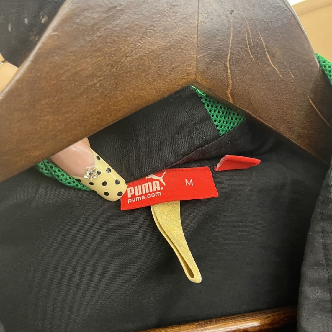 푸마 스포티 키치 올드스쿨 자메이카 바람막이 자켓 M C09995 상품이미지5