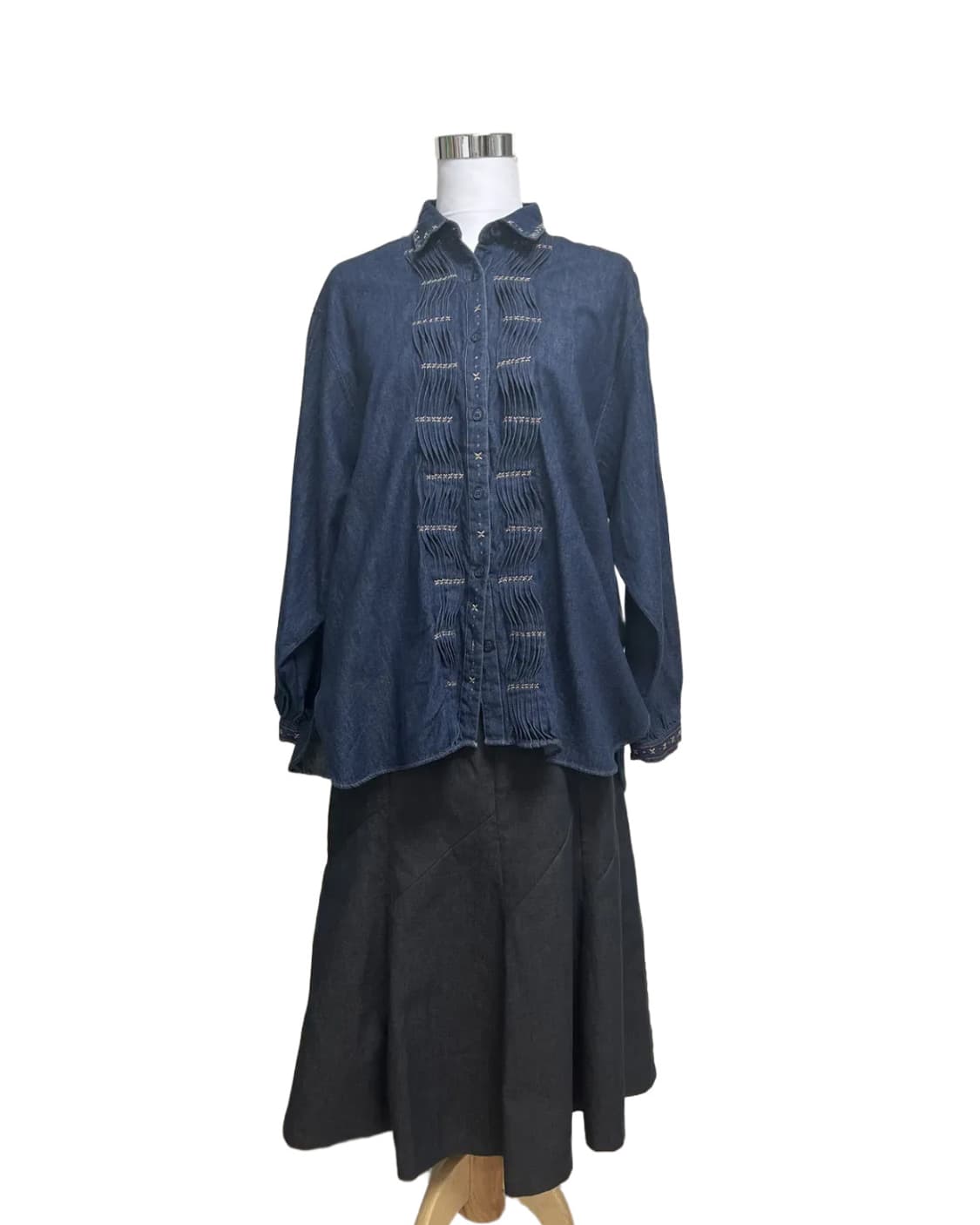 Stitch denim shirt 상품이미지6