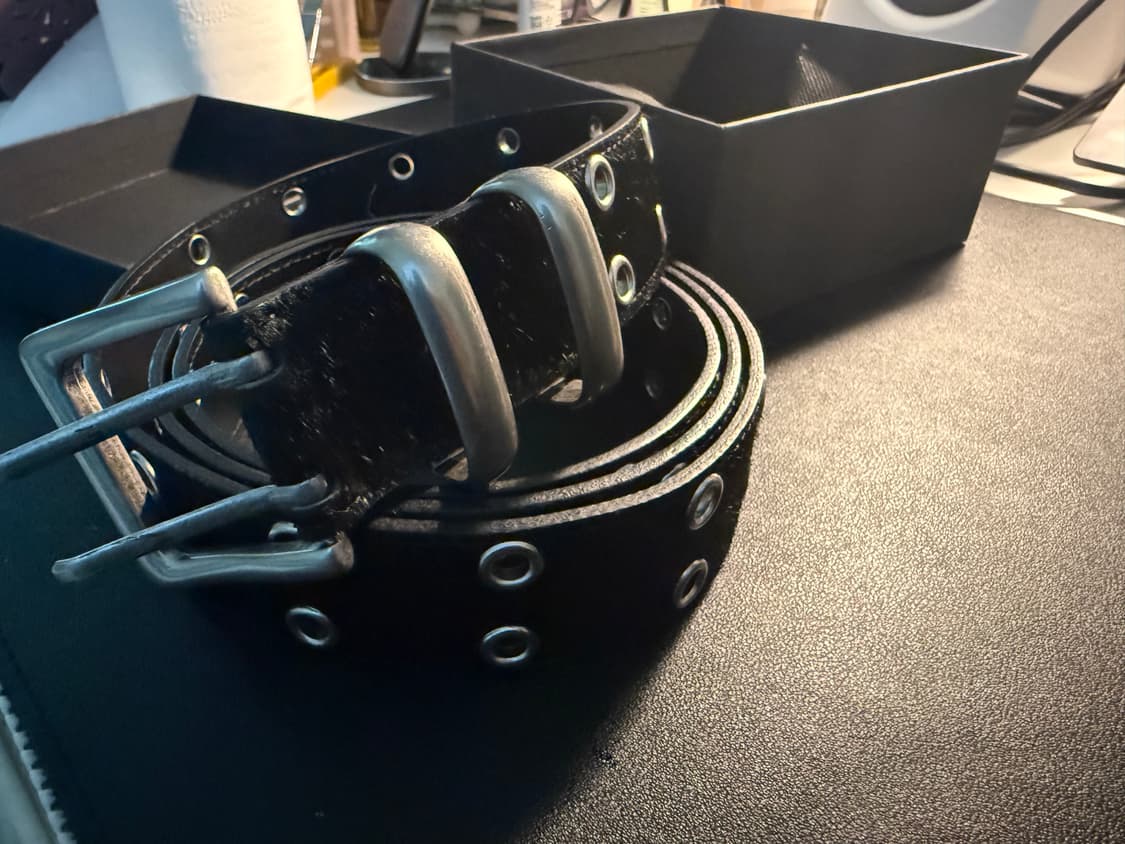 카미엔 x mjd 더블 홀 벨트 상품이미지1