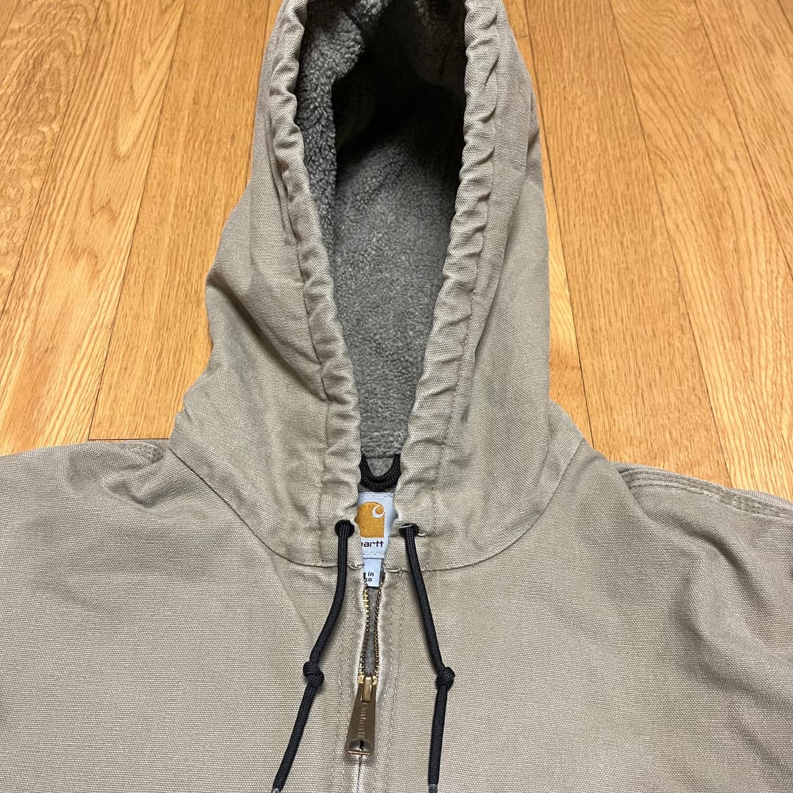 [L] 칼하트 J141 시에라 셰르파 자켓 Tan 상품이미지2