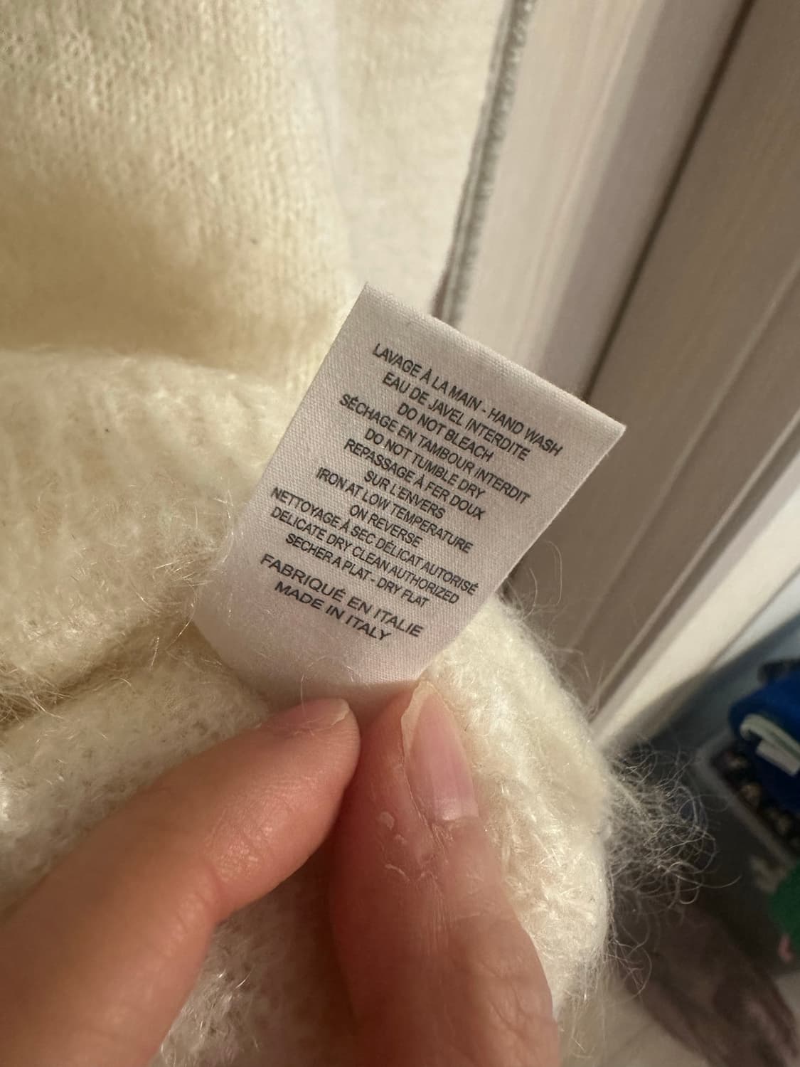 Rouje 루쥬/루즈 논노 모헤어 가디건 사이즈 38 상품이미지4