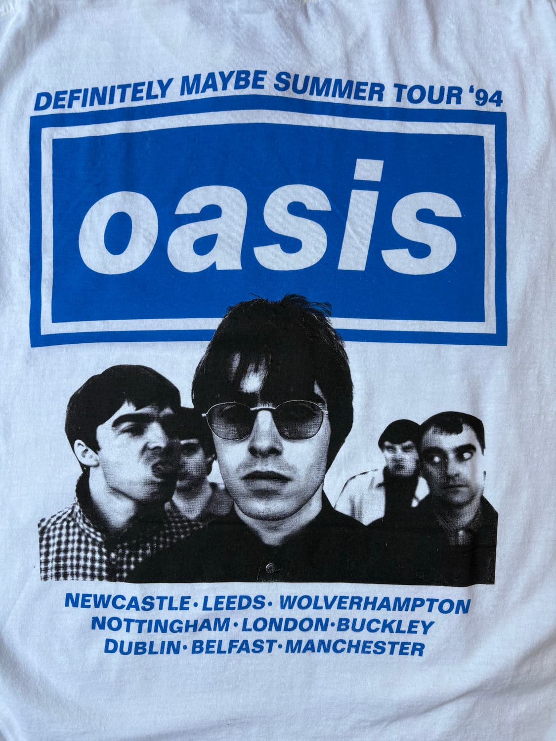 오아시스 투어 반팔 티셔츠 상품이미지4