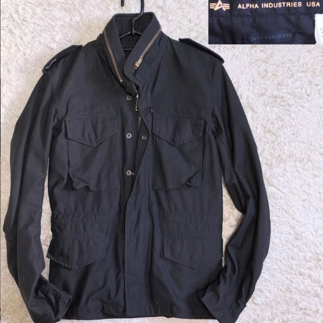 준 하시모토x알파인더스트리 m65 필드자켓 S 상품이미지1