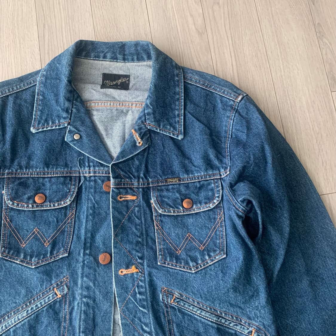 랭글러 90s 124mj 데님 자켓 상품이미지2