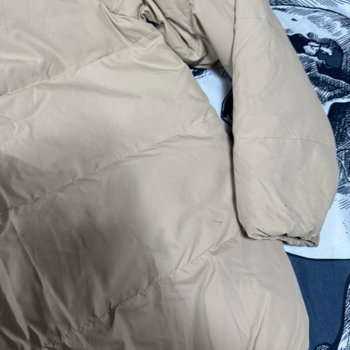 리바이스 풀집업 덕다운 패딩 100사이즈 상품이미지9