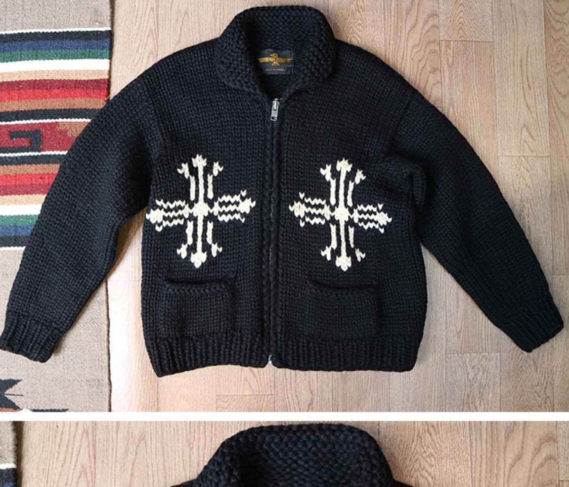 
캐나다 핸드메이드 양모100% 인디언 코위찬 스웨터 cowichan

 상품이미지3