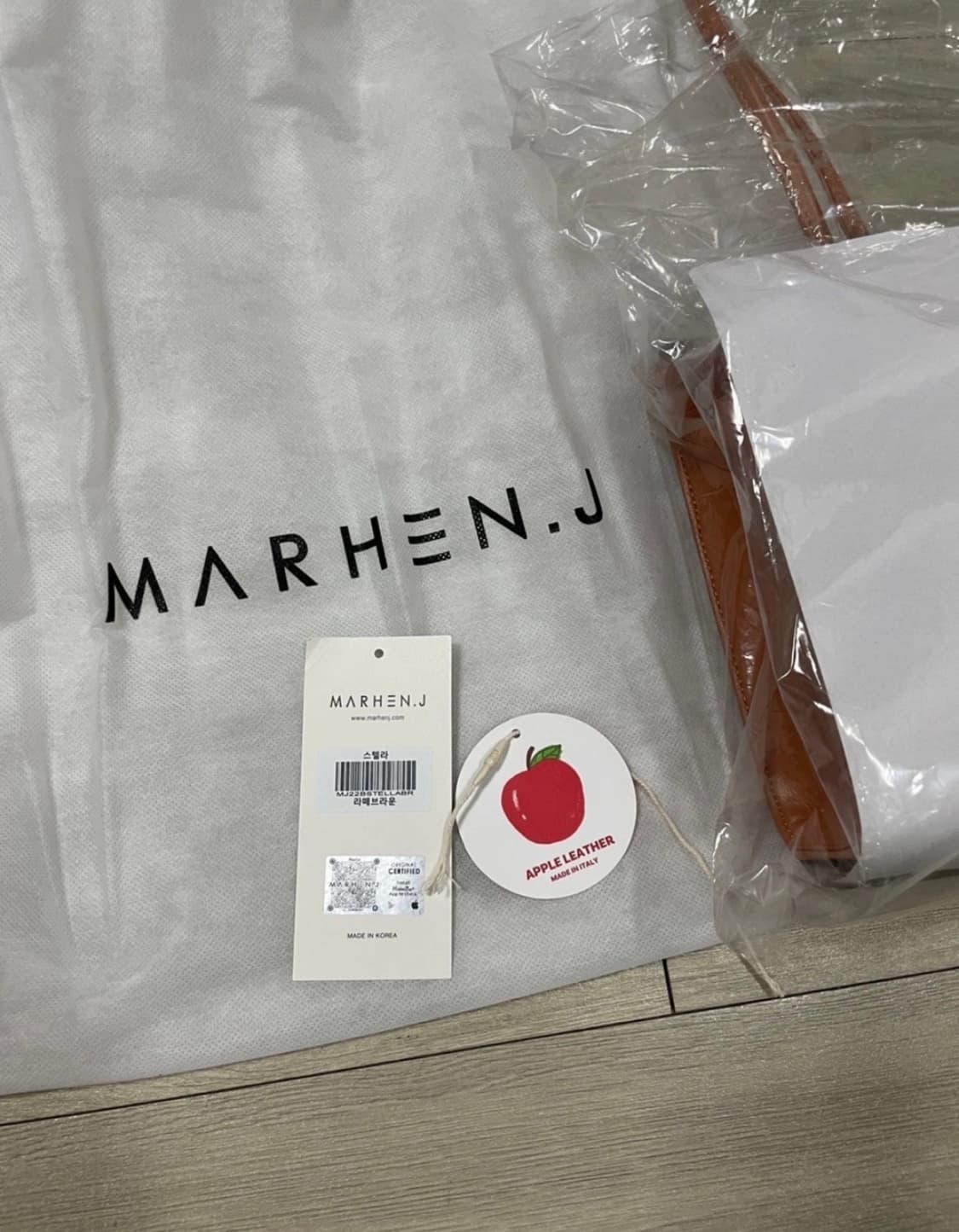 마르헨제이)라떼브라운 스텔라백(새상품) 상품이미지10