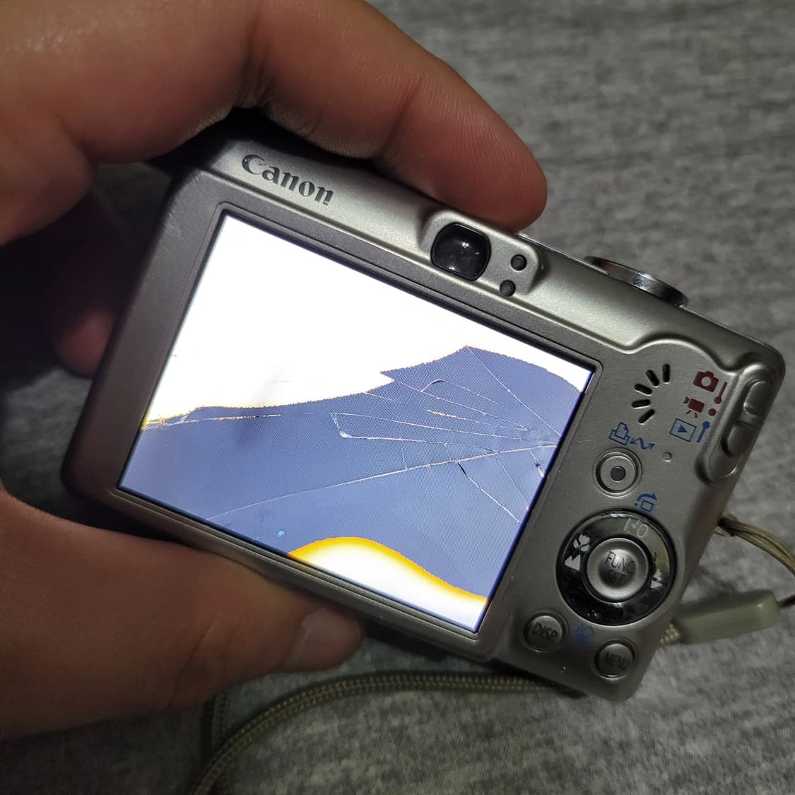 캐논 익서스 60 실버색상 고장난 디카 상품이미지6