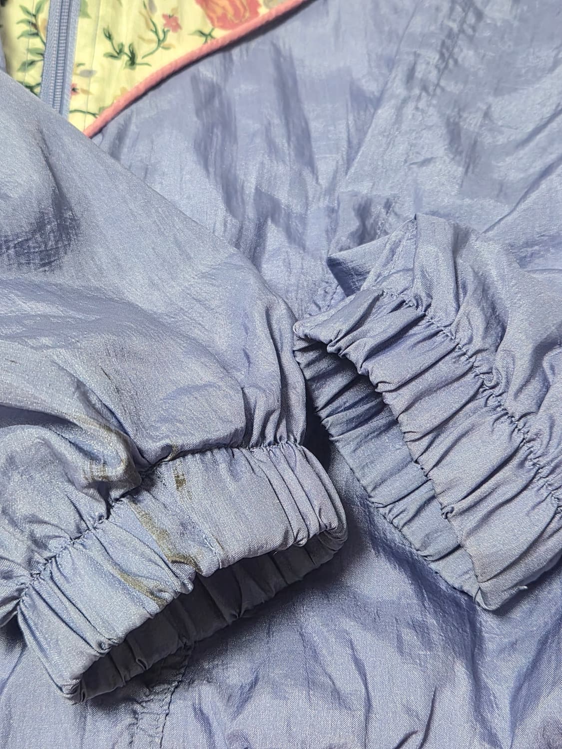 90년대 빈티지 플라워 바람막이 XL여성66~77 상품이미지7