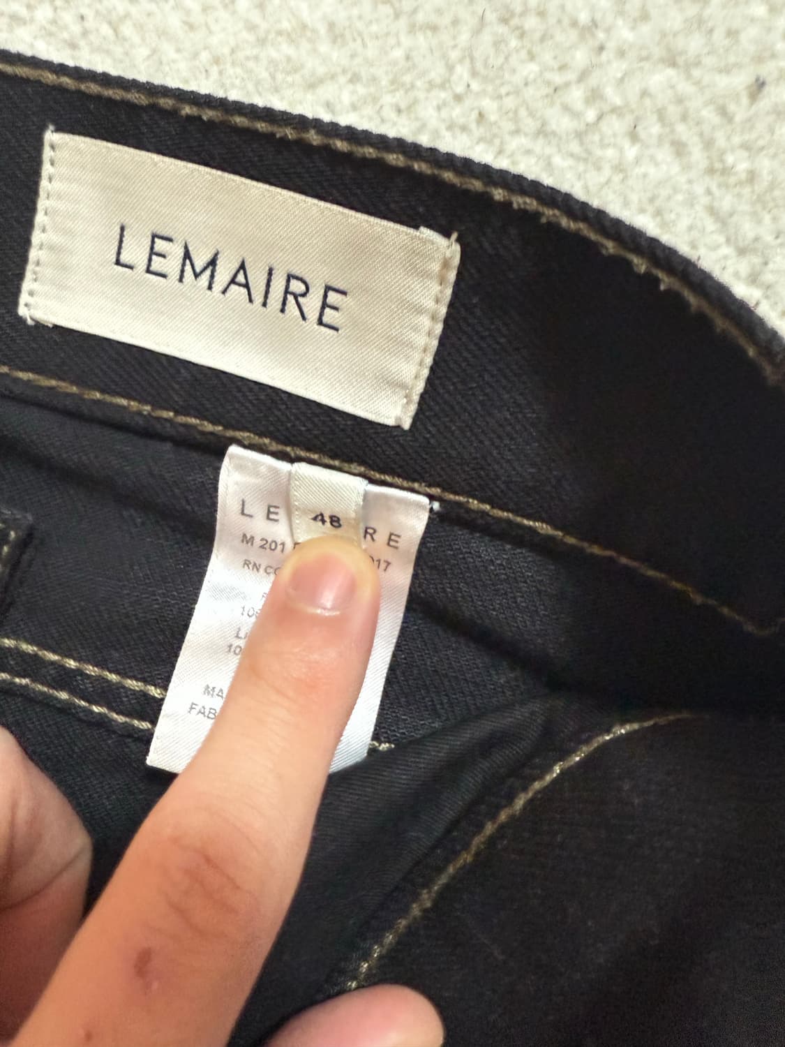 르메르 부츠컷 데님팬츠 상품이미지2