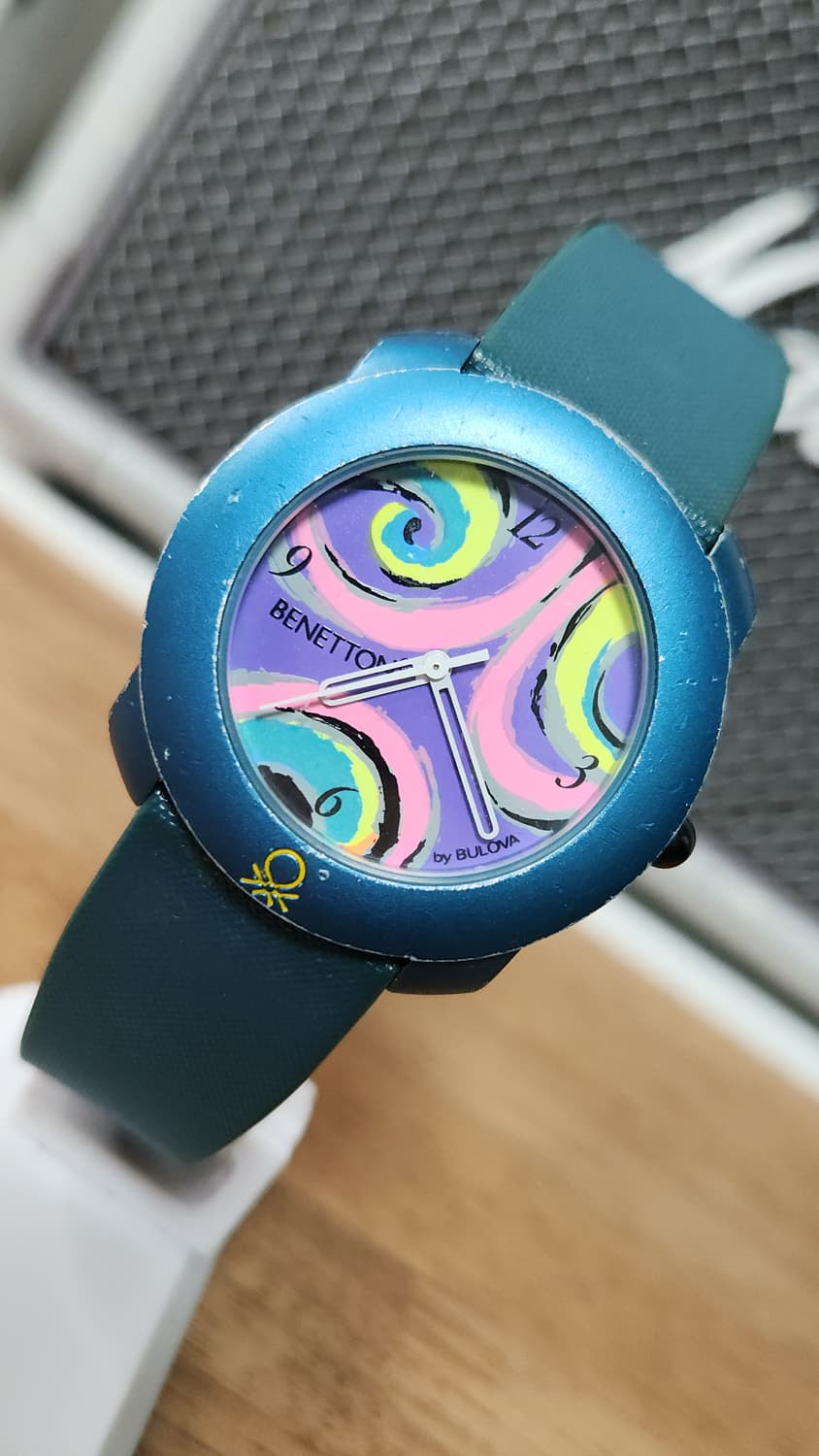 #BULOVA 베네통 빈티지 레트로 희귀 레어 시계 급처 상품이미지5