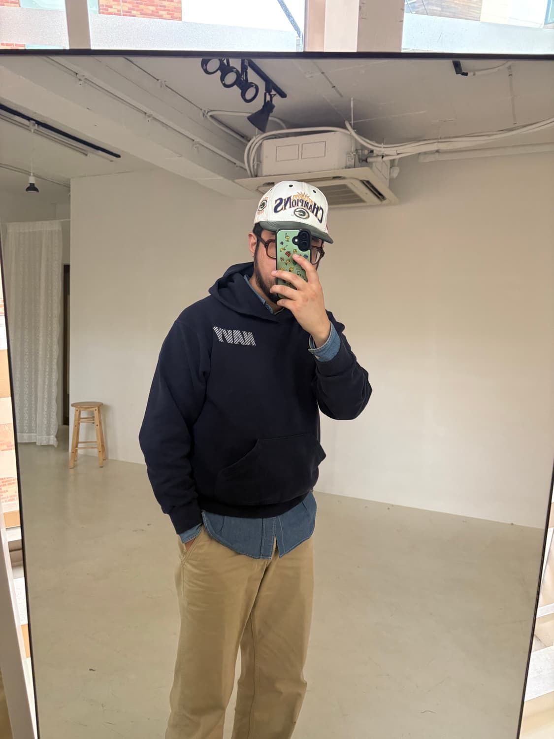 90's NFL Green Bay Pakers Leather cap 상품이미지9