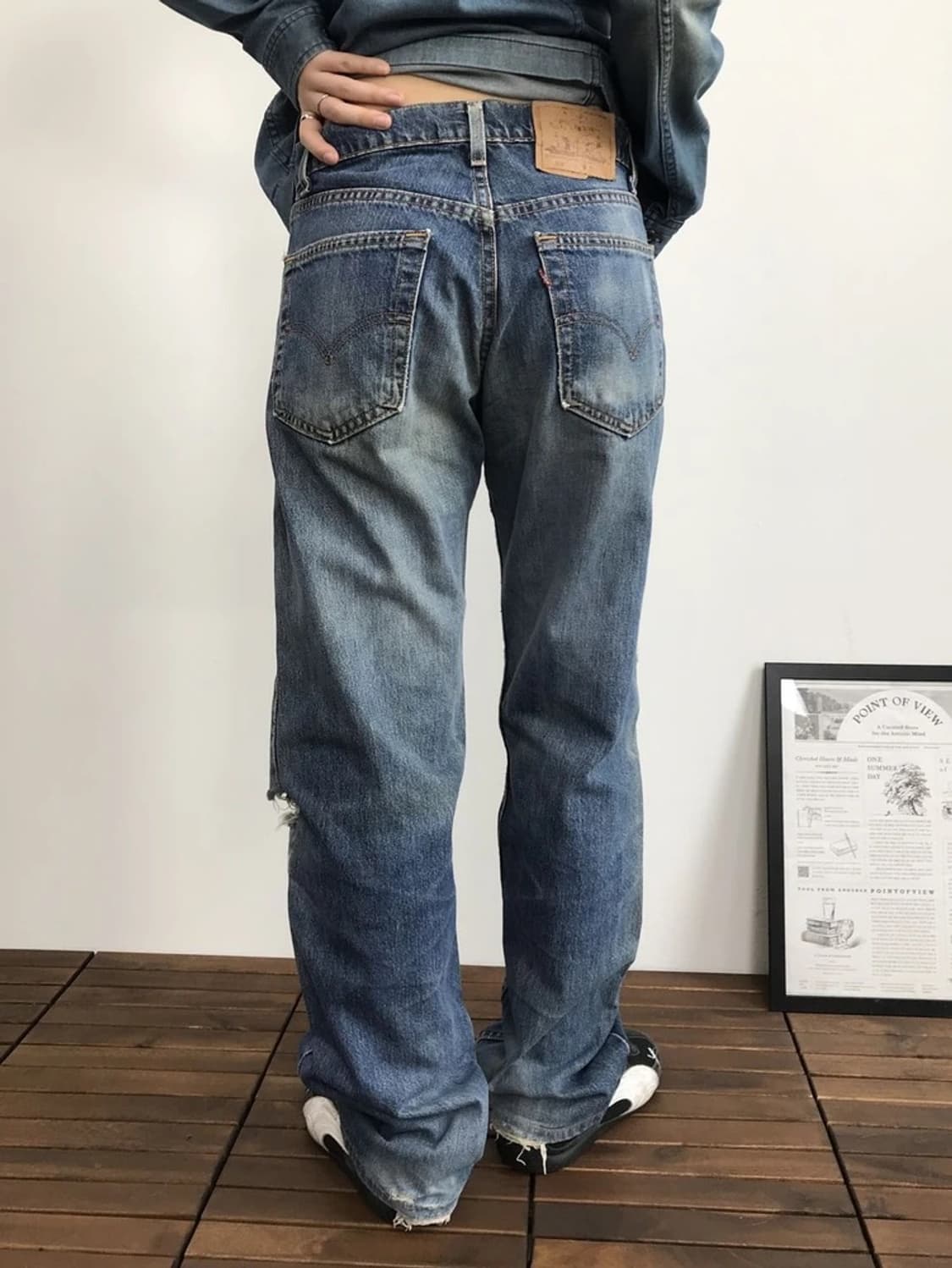 Levi's 519 USA Vintage Denim Pants 상품이미지3