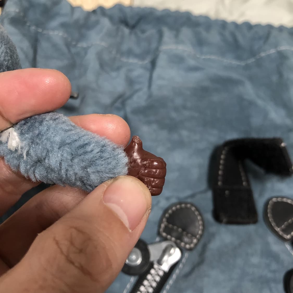 (OS) 키플링 KIPLING 빈티지 Y2K 복조리 스카이블루 키플링백팩 상품이미지9