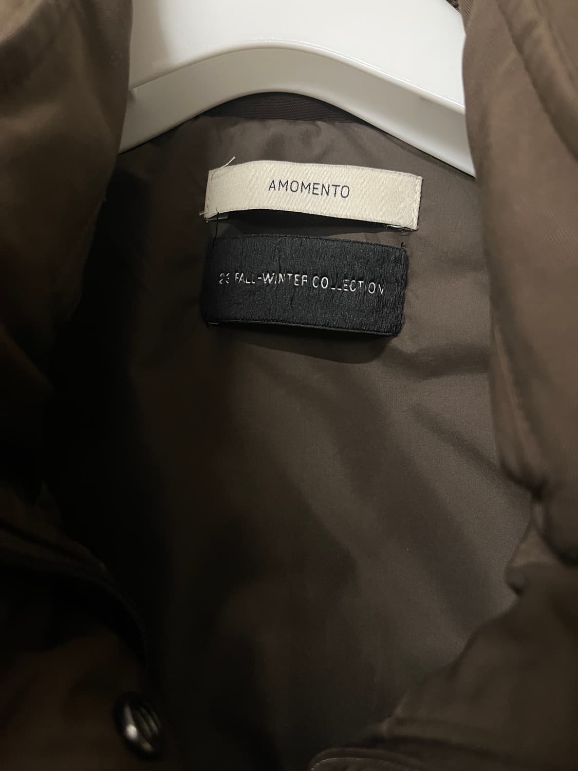 AMOMENTO 아모멘토 숏패딩 자켓 0사이즈 상품이미지3