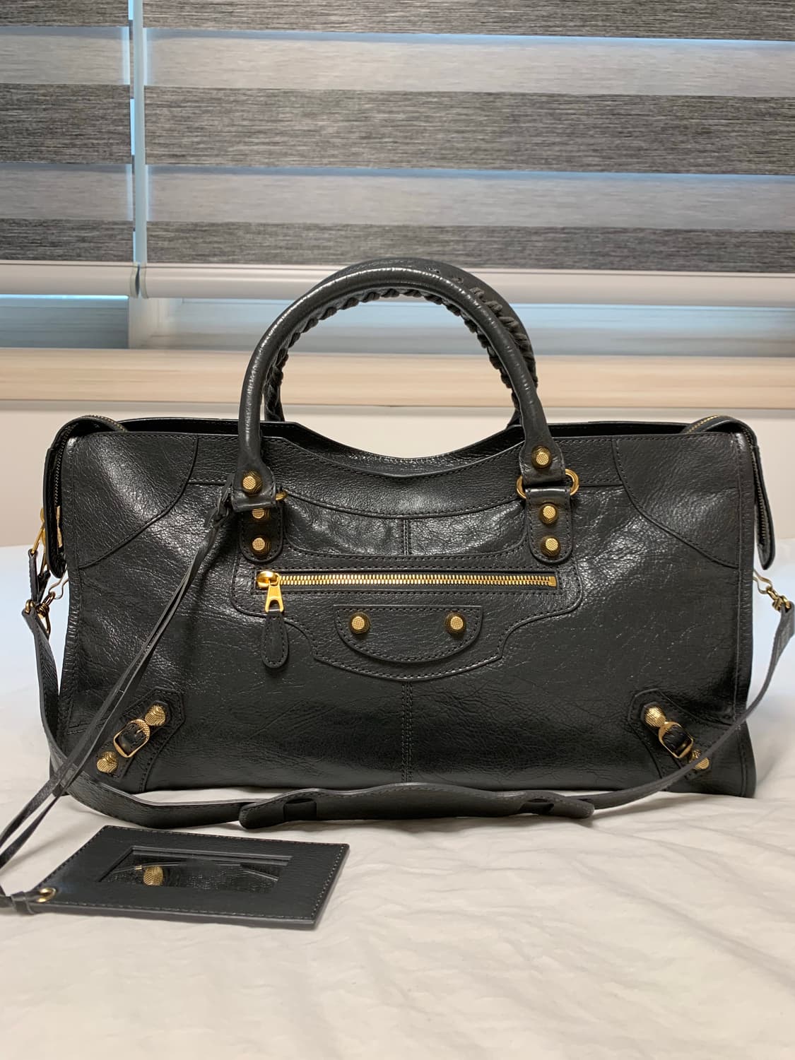 발렌시아가 시티백 모터백 라지 스트랩 상품이미지1