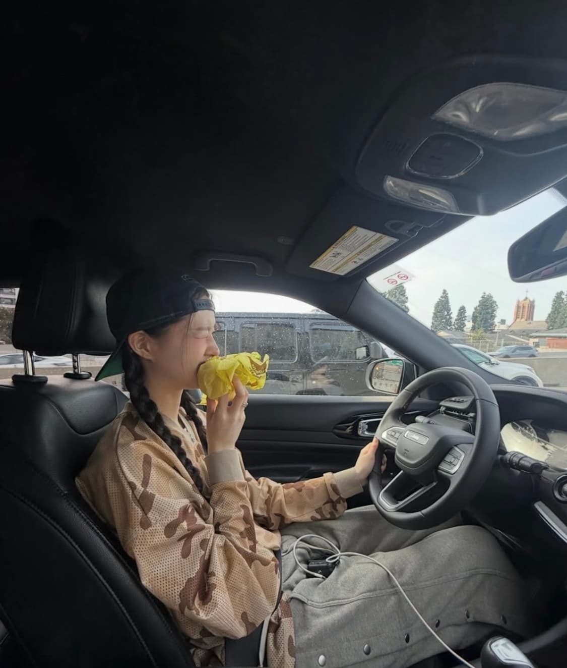 모델 박지원 착용) seo 에스이오 카모 메쉬 저지 탑 롱 슬리브 상품이미지4