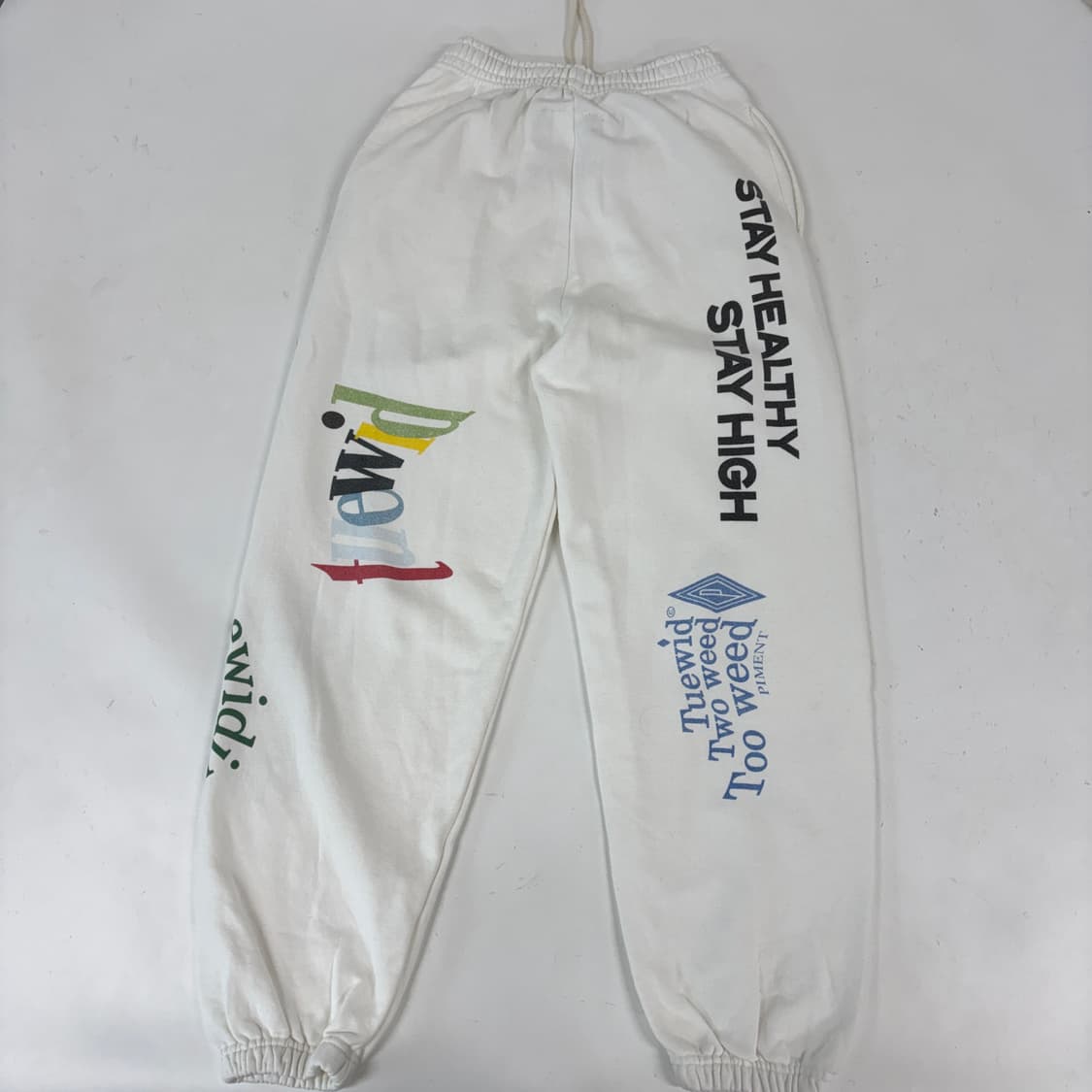 tuewid 트위드 타투 피그먼트 스웻 조거 팬츠 상품이미지4