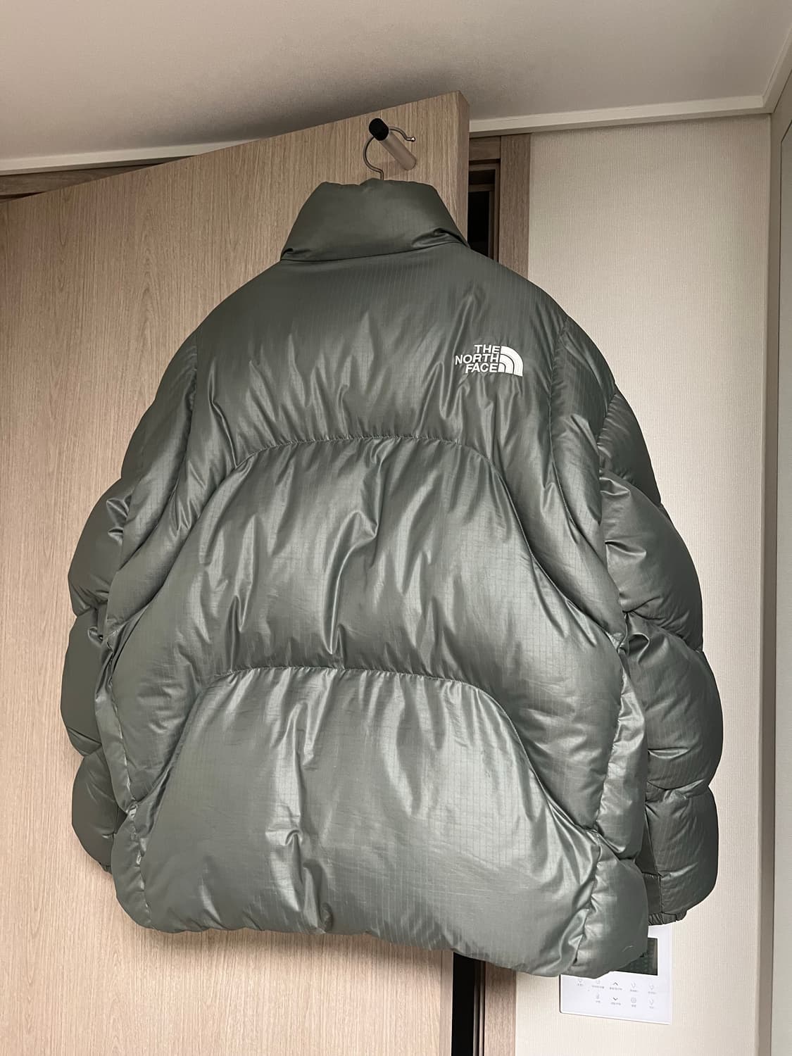 XL,카키) 노스페이스 화이트라벨 웨이브 RDS 다운 자켓 상품이미지7