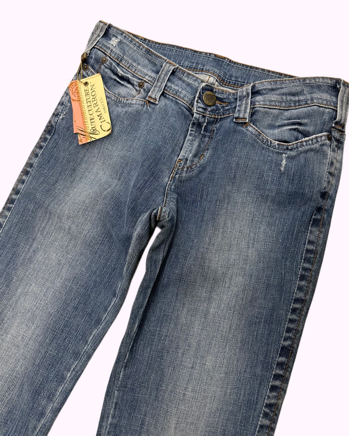 CIMARRON PAIRS low-rise boots-cut jean 상품이미지3