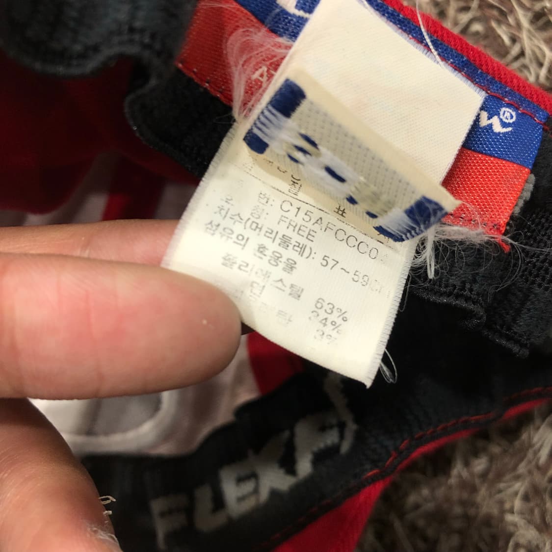 챔피온 로고 볼캡 상품이미지6