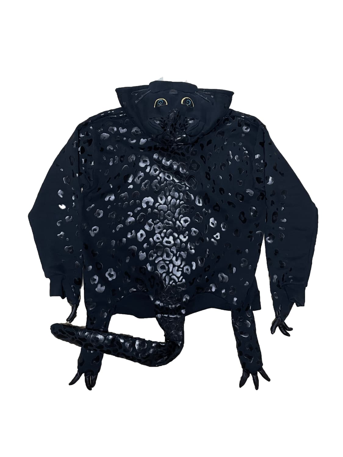 Jeremy Scott x Adidas Leopard Cat Hoodie 상품이미지4