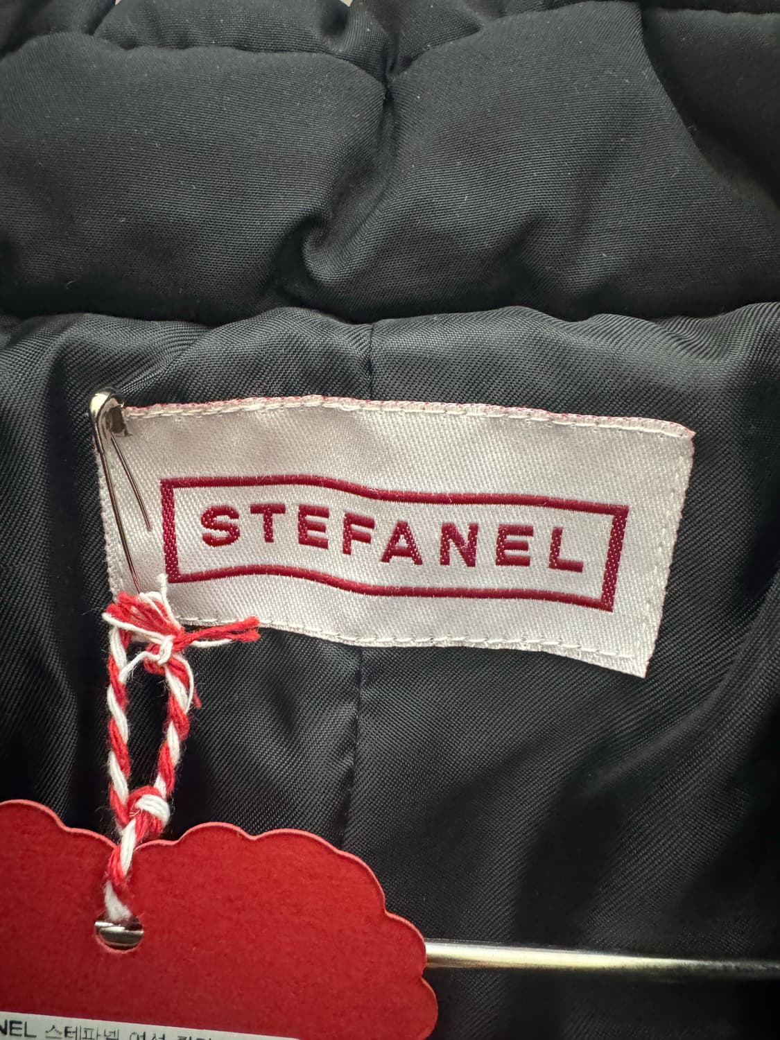 🧥 STEFANEL 스테파넬 퀼팅 패딩 자켓 (블랙) 상품이미지6