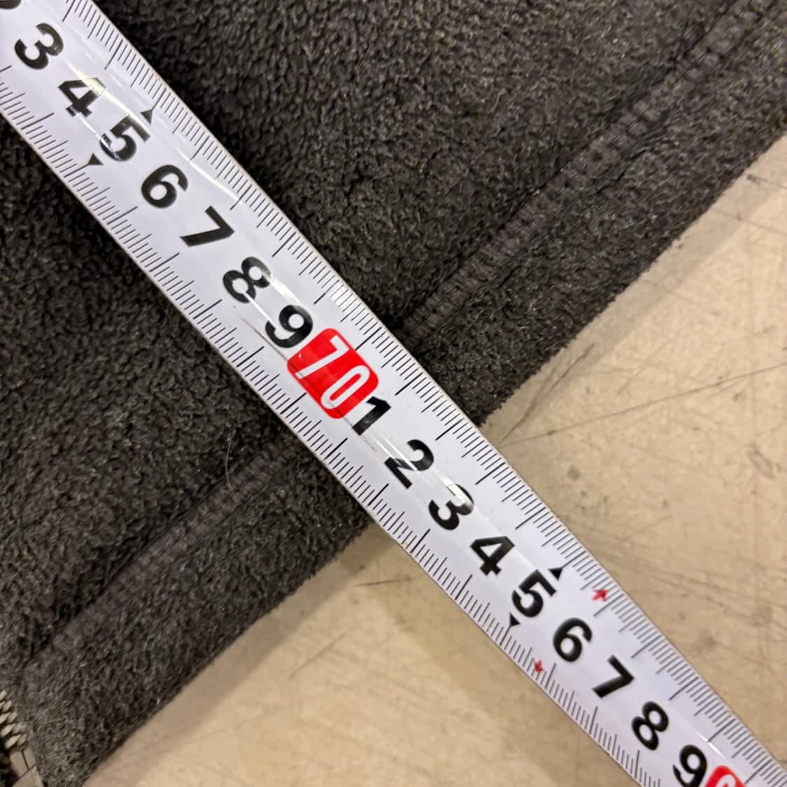 노스페이스 화이트라벨 그레이 플리스 집업 상품이미지4