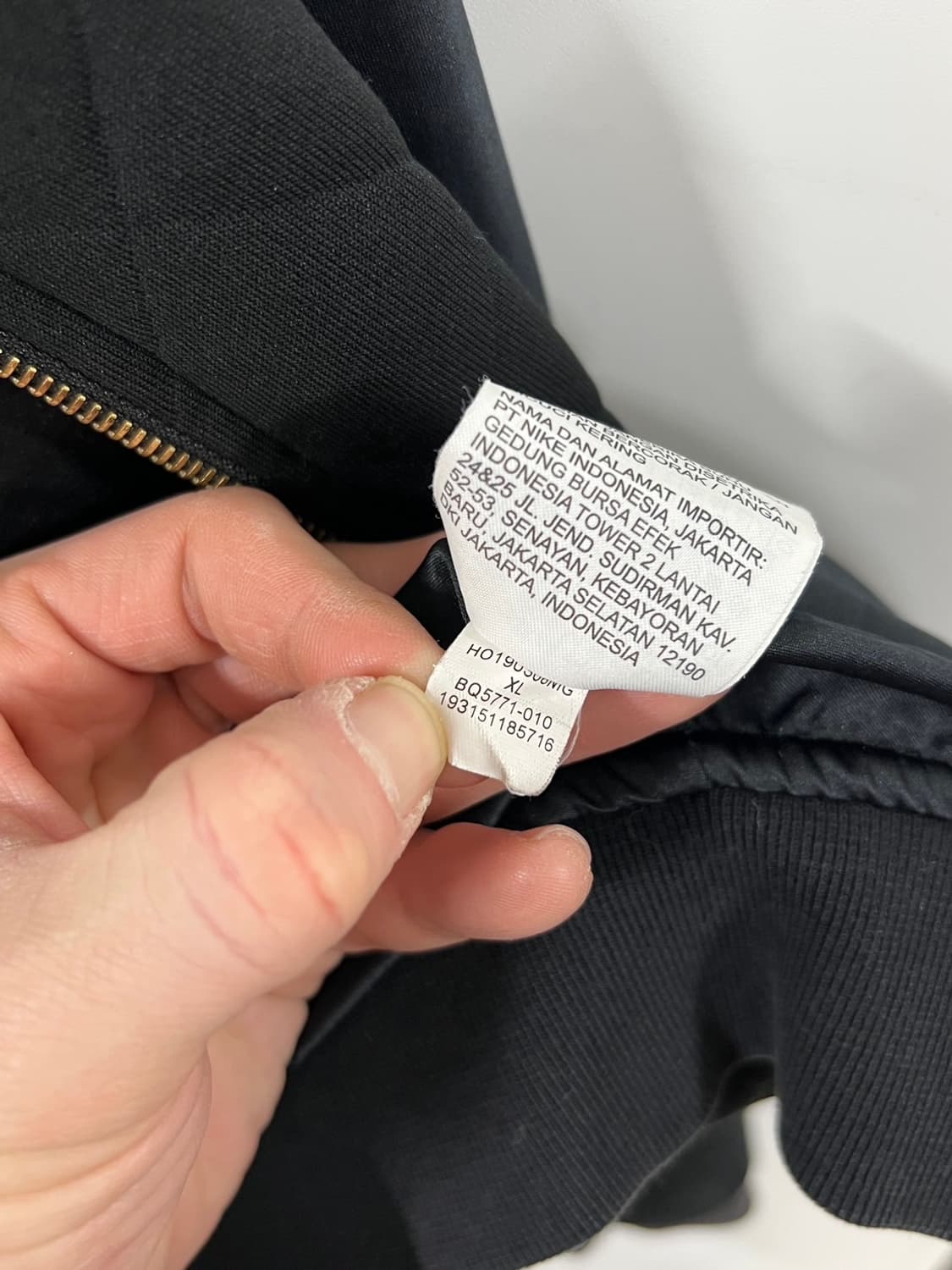 나이키 에어조던 자수 로고 퀼팅 봄버 자켓 상품이미지7