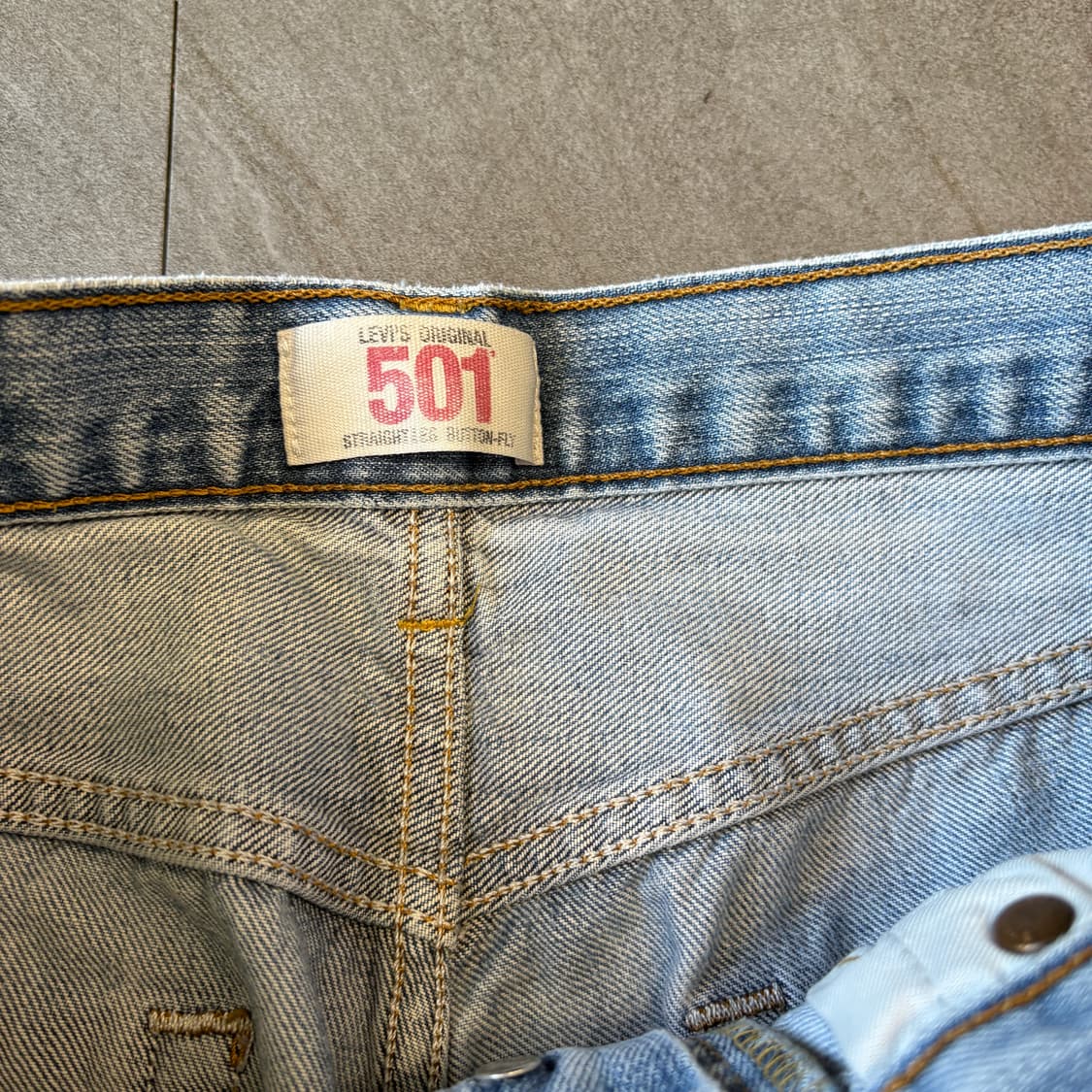 리바이스 정품 501 데님 팬츠 바지 상품이미지5