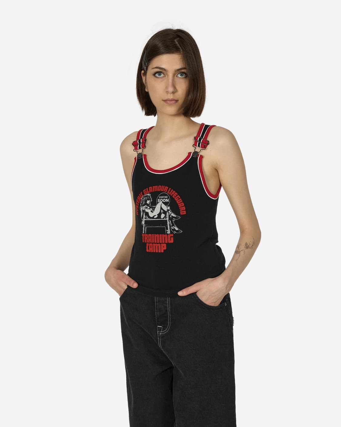 히스테릭 글래머 graphic strap tank top 상품이미지6