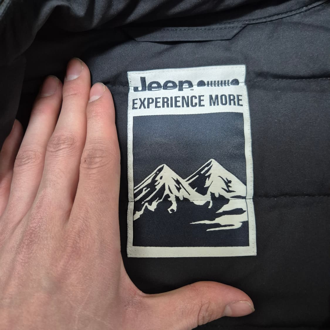 지프 와펜 덕다운 경량패딩 점퍼 XL(105) 상품이미지5