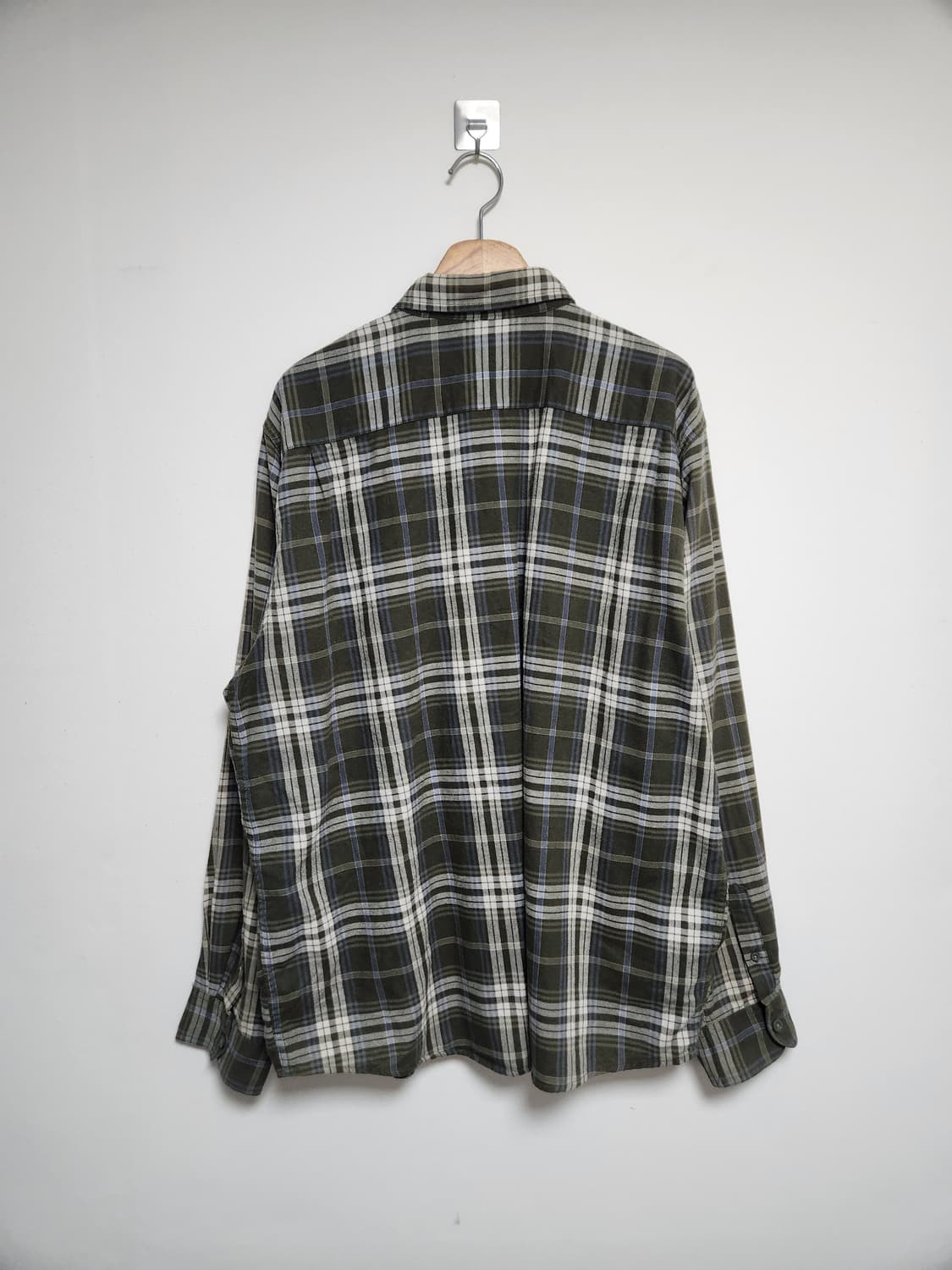 랭글러Wrangler 체크 코튼 셔츠 XL - S145 상품이미지2