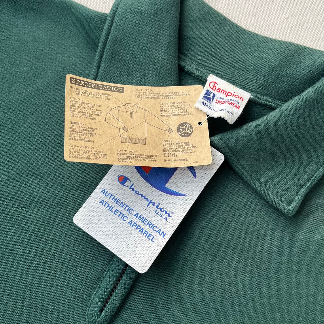 챔피온 50s 하프집업 스웻셔츠 상품이미지4